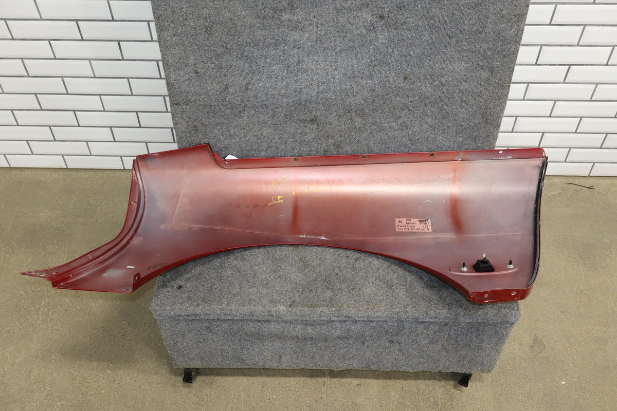 97-04 C5 Corvette C5 Coupe Right RH Passenger Quarter Panel Magnetic Red