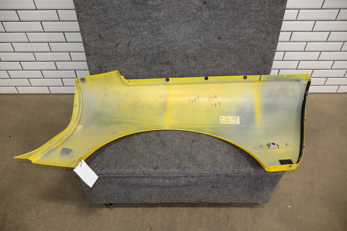 97-04 C5 Corvette C5 Coupe Right RH Passenger Quarter Panel Millenium Yellow