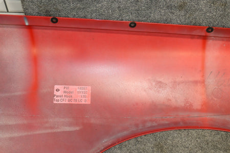 97-04 C5 Corvette C5 Coupe Right RH Passenger Quarter Panel Torch Red