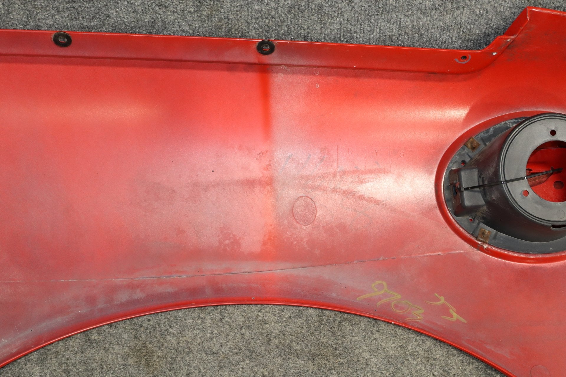 97-04 C5 Corvette C5 Coupe Right RH Passenger Quarter Panel Torch Red