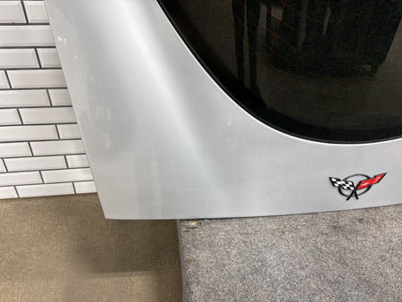 97-04 Chevrolet Corvette C5 Coupe/ Hatchback Rear Window Lid Sebring Silver 13