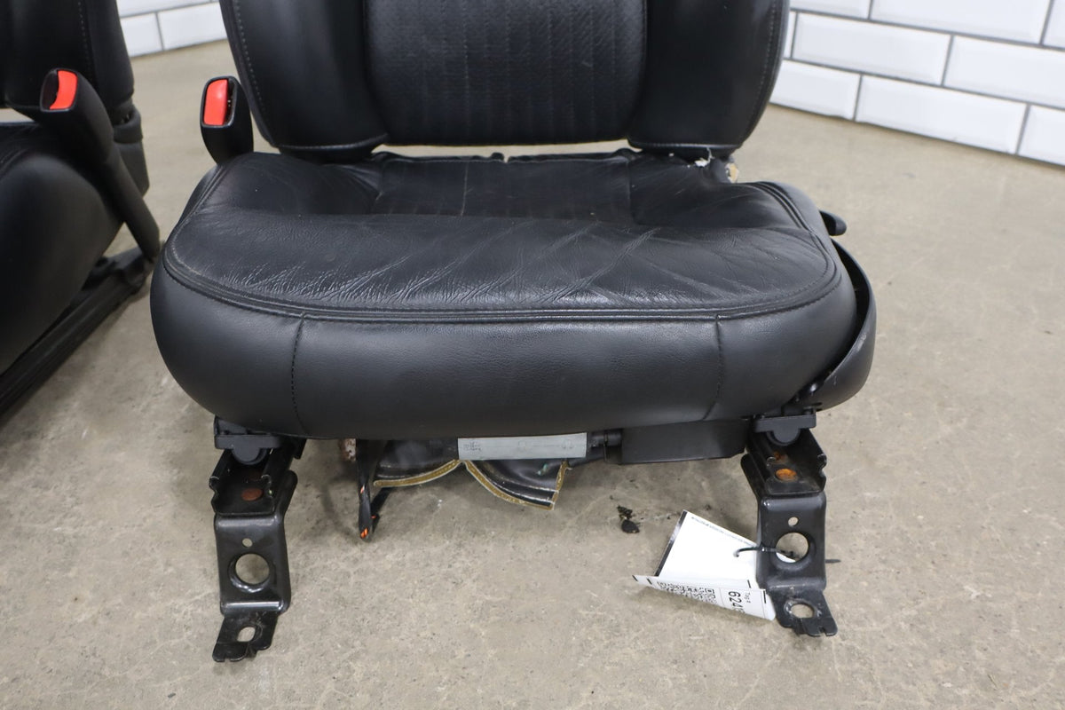 97-04 Chevrolet Corvette C5 Sport Leather Seats Set Black 193 | Leather Issues