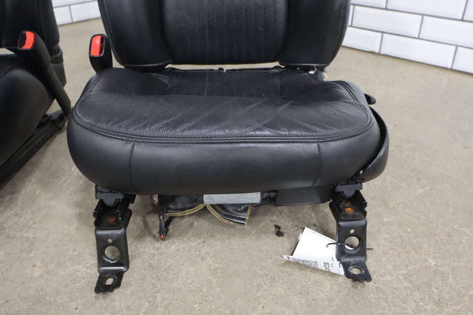 97-04 Chevrolet Corvette C5 Sport Leather Seats Set Black 193 | Leather Issues