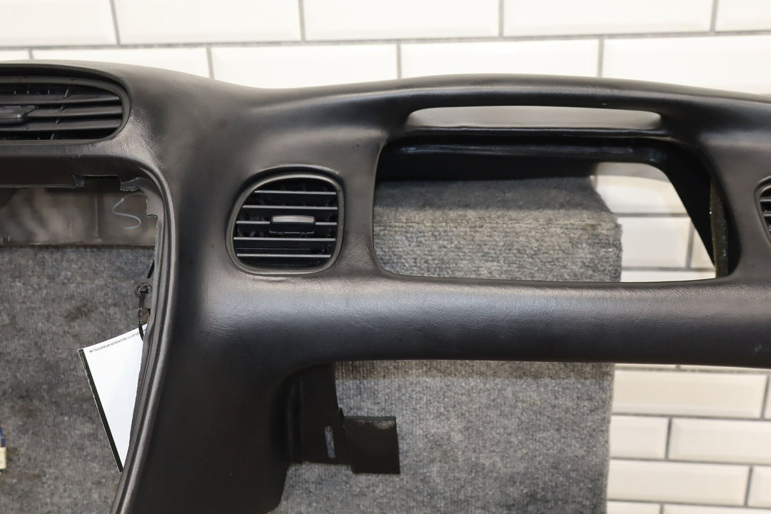 97 - 04 Chevy Corvette C5 BARE Upper Dash Dashboard Pad (Black 19i) OEM