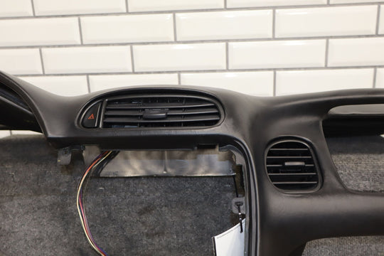 97 - 04 Chevy Corvette C5 BARE Upper Dash Dashboard Pad (Black 19i) OEM