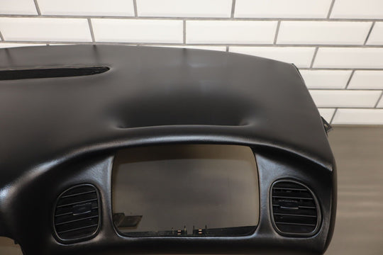 97 - 04 Chevy Corvette C5 BARE Upper Dash Dashboard Pad (Black 19i) OEM