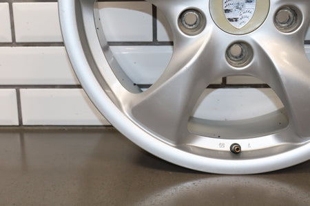97-04 Porsche Boxster 986 17x7 Front Alloy Wheel 5-Spoke OEM