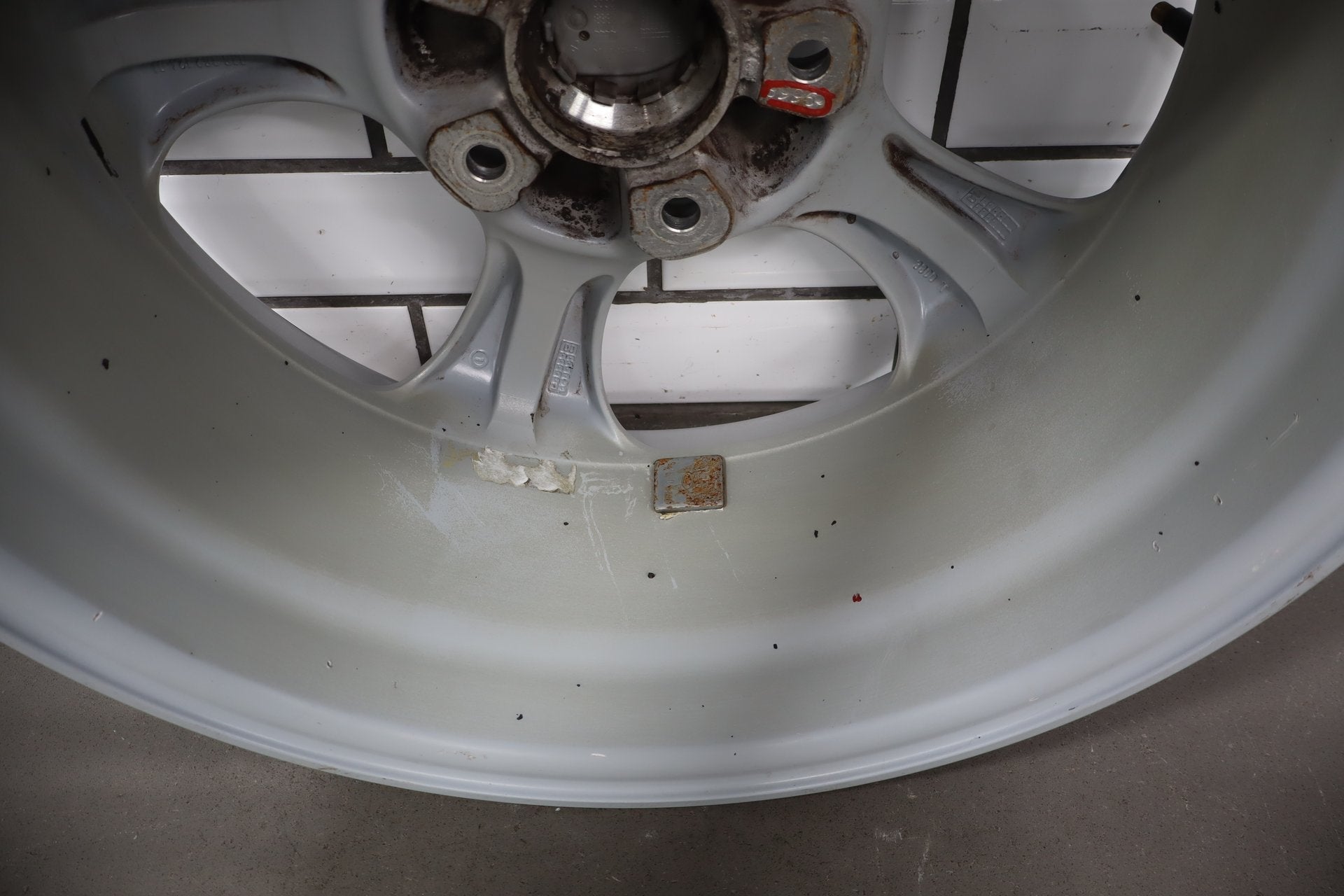 97-04 Porsche Boxster 986 17x7 Front Alloy Wheel 5-Spoke OEM