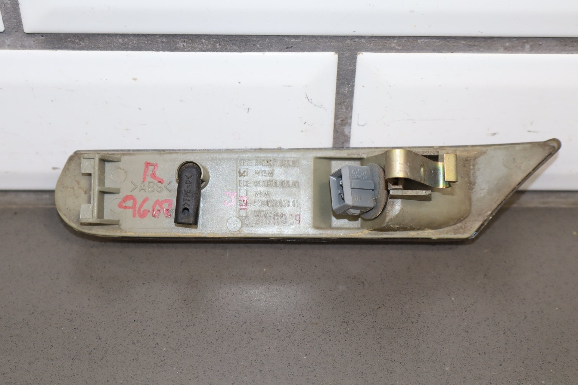 97-04 Porsche Boxster 986 Front Corner Marker Lights Pair OEM