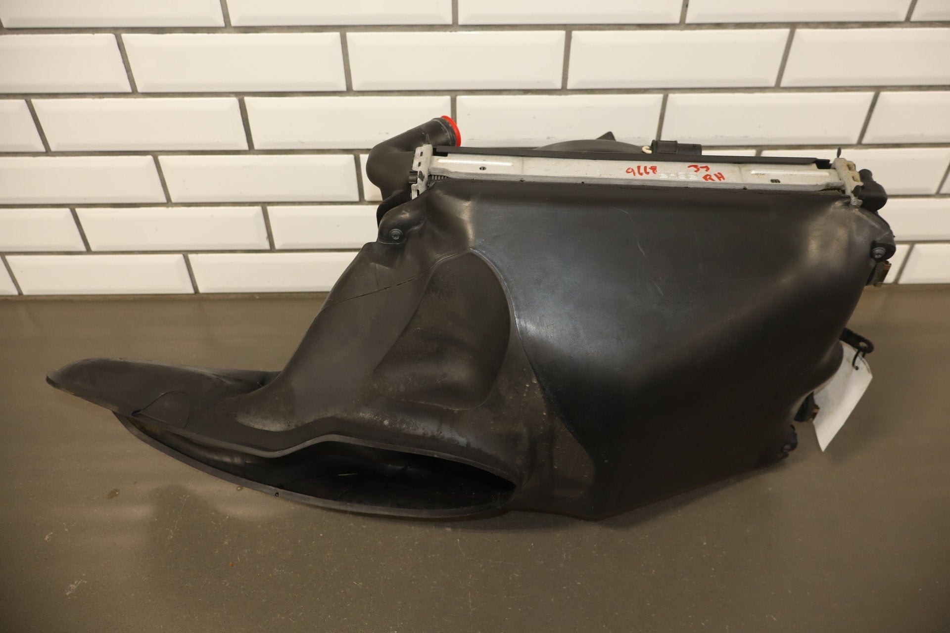 97-04 Porsche Boxster 986 Left Radiator with Fan Shroud OEM
