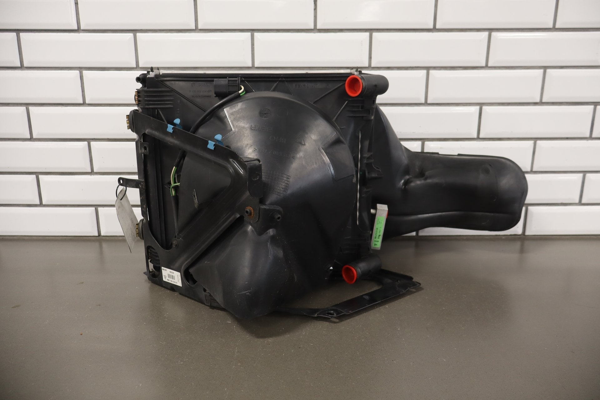 97-04 Porsche Boxster 986 Left Radiator with Fan Shroud OEM