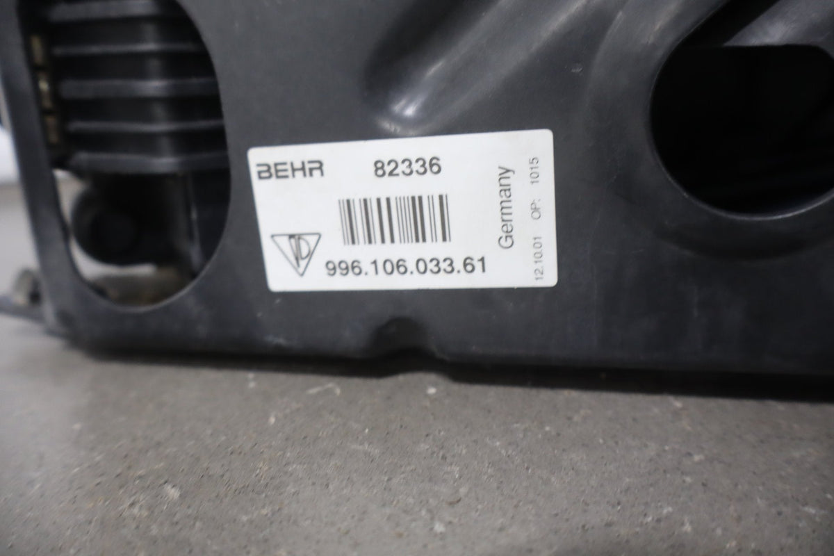 97-04 Porsche Boxster 986 Left Radiator with Fan Shroud OEM