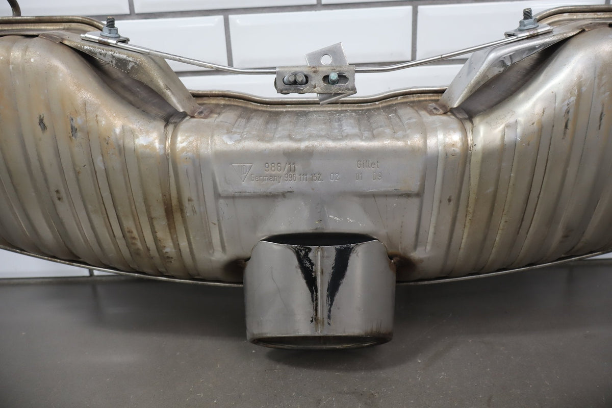97-04 Porsche Boxster 986 OEM Exhaust Muffler 2.7L