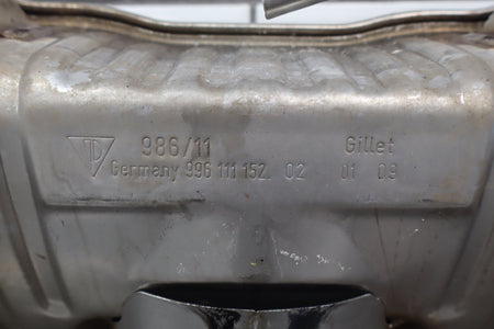 97-04 Porsche Boxster 986 OEM Exhaust Muffler 2.7L