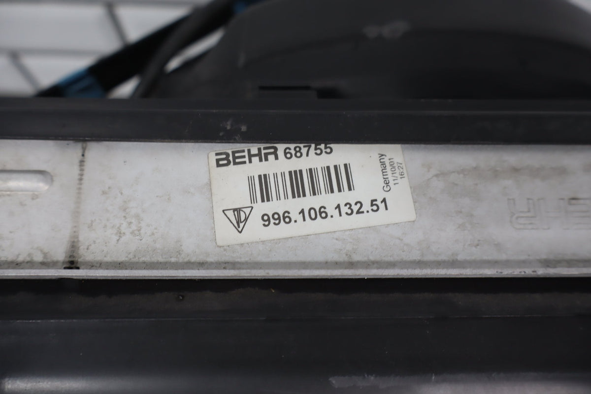 97-04 Porsche Boxster 986 Right Radiator with Fan Shroud OEM