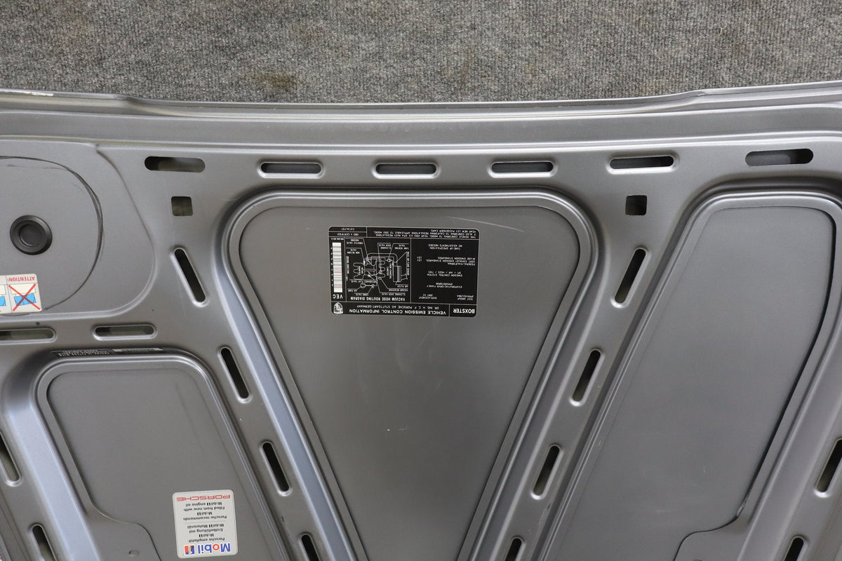 97-04 Porsche Boxster 986 Trunk Lid Decklid OEM Seal Gray Metallic