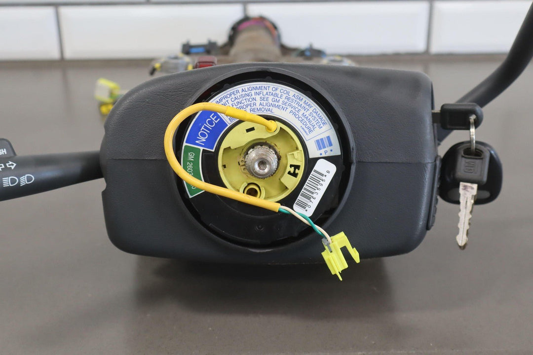 97 Chevy Suburban GMT400 OBS Tilt Steering Column with Key/Switches OEM