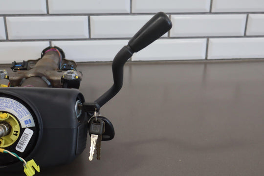 97 Chevy Suburban GMT400 OBS Tilt Steering Column with Key/Switches OEM
