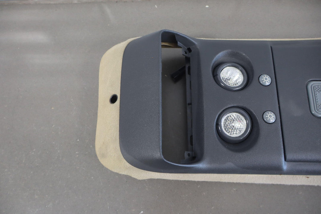 97 GMC Suburban GMT400 Overhead Roof Console Neutral OEM
