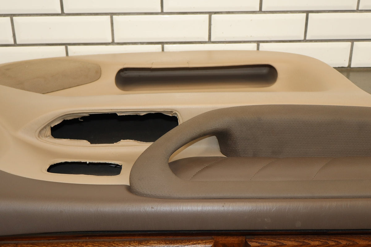 98-02 Toyota Land Cruiser LF Door Trim Panel (Oak Torn)