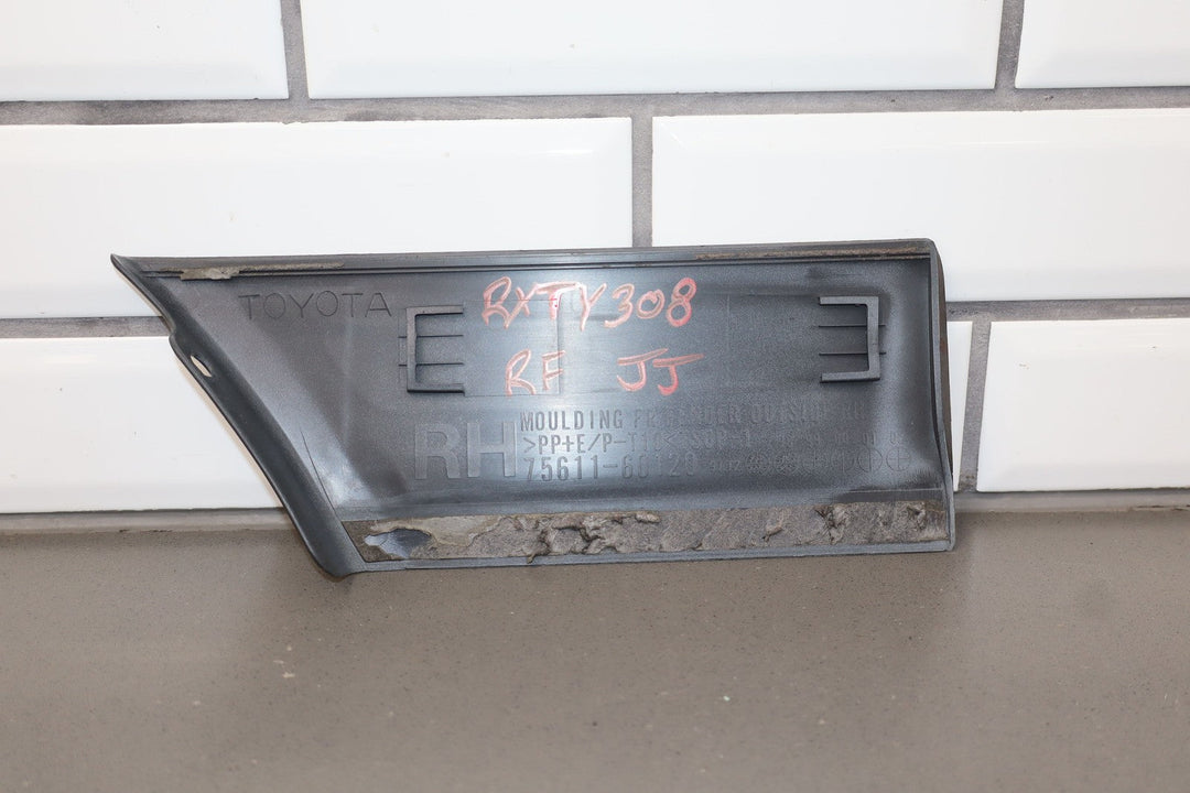 98 - 02 Toyota Land Cruiser Right Passenger Fender Molding *Appears Repainted*