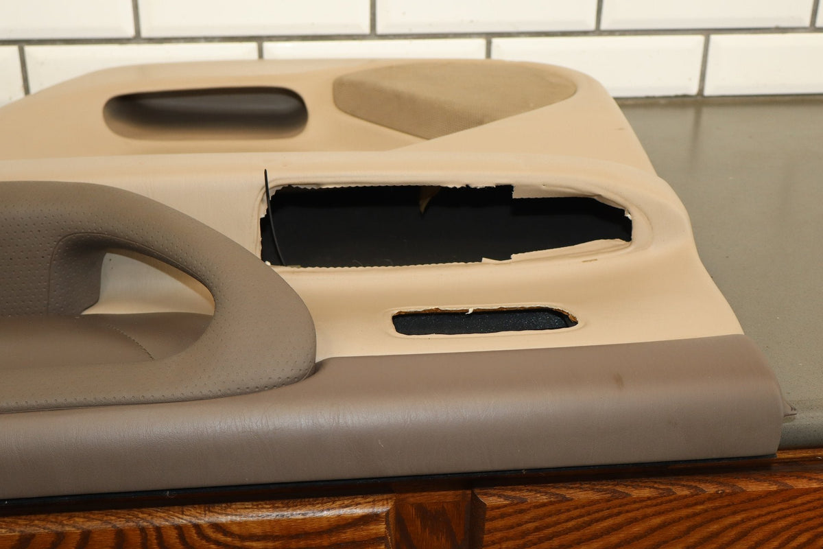 98-02 Toyota Land Cruiser RR Door Trim Panel (Oak Tear)