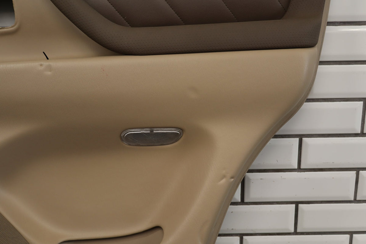 98-02 Toyota Land Cruiser RR Door Trim Panel (Oak Tear)