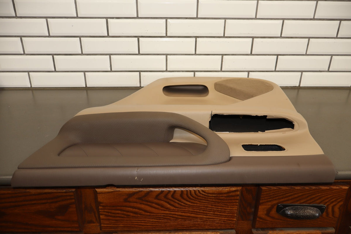 98-02 Toyota Land Cruiser RR Door Trim Panel (Oak Tear)