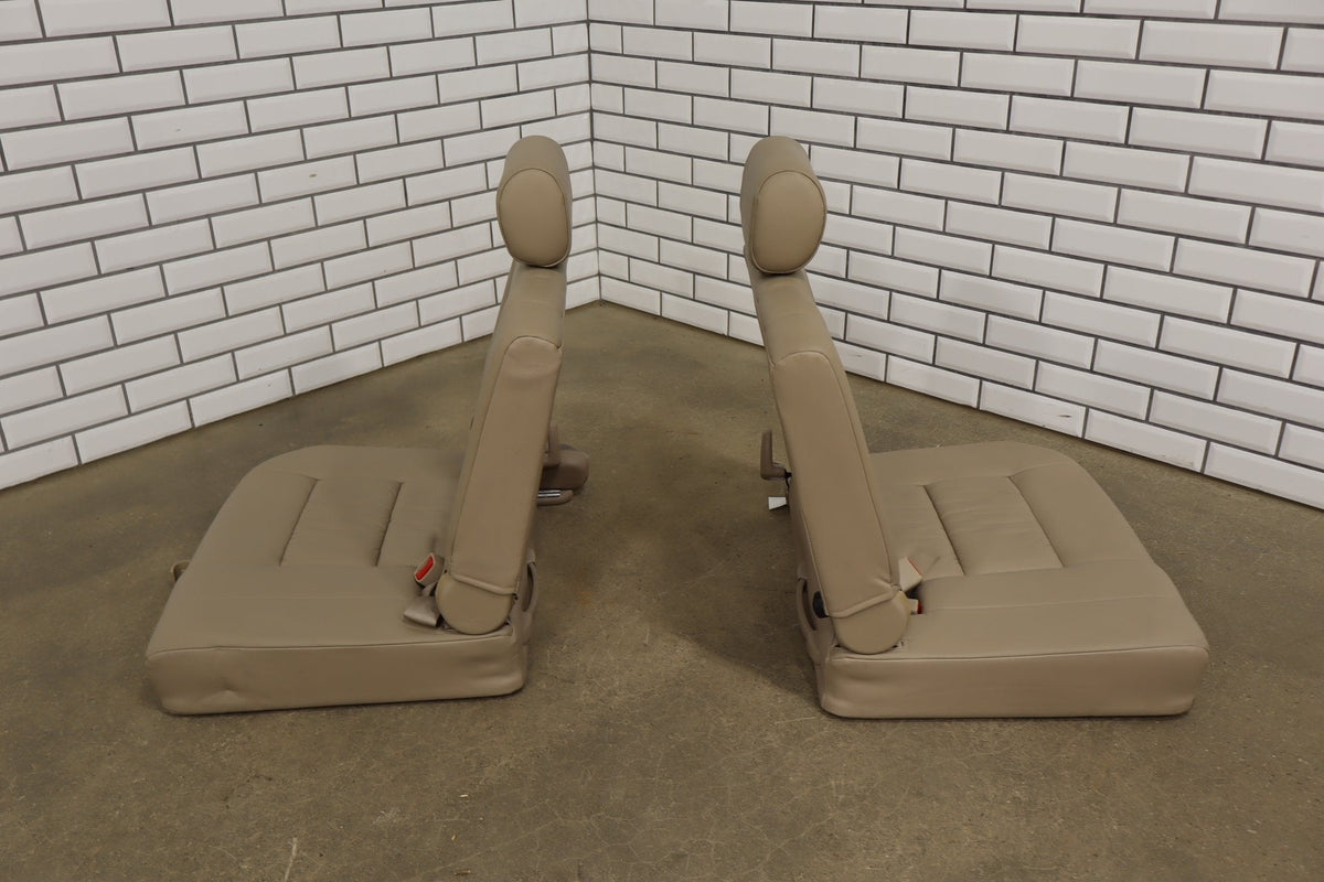 98-07 Toyota Land Cruiser J100 3rd Row Seat Pair (Oak LA40)