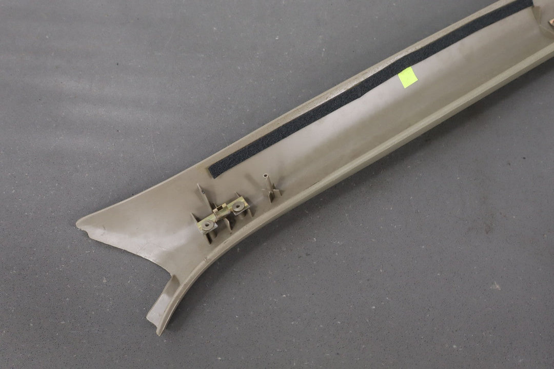 98 Chevy Tahoe 2 - Door Interior A Pillar Trims Pair Left/Right Neutral 52D OEM