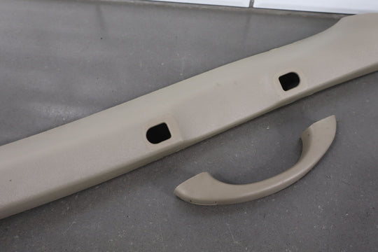 98 Chevy Tahoe 2 - Door Interior A Pillar Trims Pair Left/Right Neutral 52D OEM