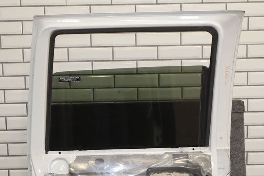 99 - 00 Cadillac Escalade Left Rear Door Shell W/Glass (Aspen White 50U)