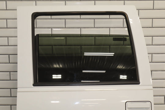 99 - 00 Cadillac Escalade Left Rear Door Shell W/Glass (Aspen White 50U)