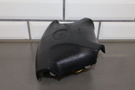 99 - 00 Mazda Miata NB Driver Steering Wheel Airbag Black Trim