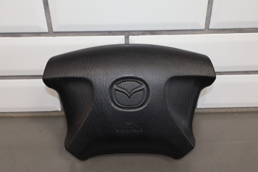 99 - 00 Mazda Miata NB Driver Steering Wheel Airbag Black Trim