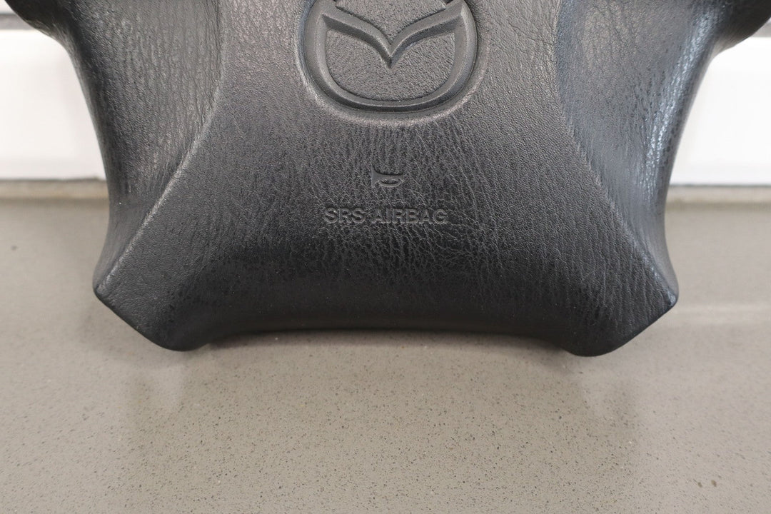 99 - 00 Mazda Miata NB Driver Steering Wheel Airbag Black Trim