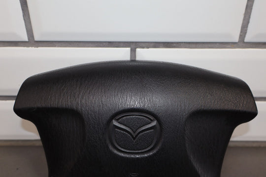 99 - 00 Mazda Miata NB Driver Steering Wheel Airbag Black Trim