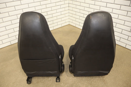 99 - 00 Mazda Miata NB Pair Cloth Bucket Seats Manual Adjustments *Torn*