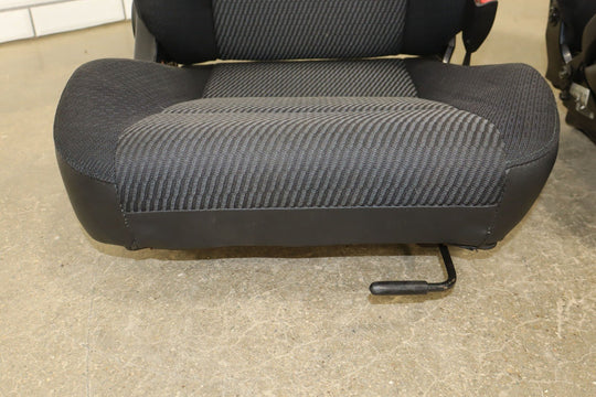 99 - 00 Mazda Miata NB Pair Cloth Bucket Seats Manual Adjustments *Torn*