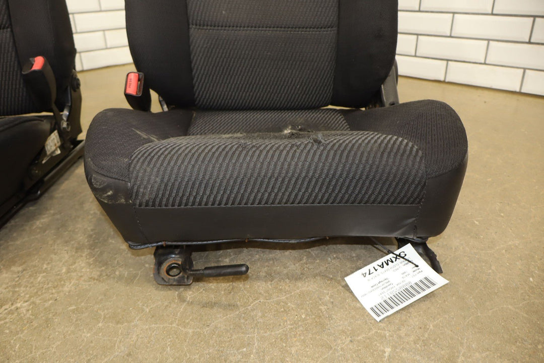 99 - 00 Mazda Miata NB Pair Cloth Bucket Seats Manual Adjustments *Torn*