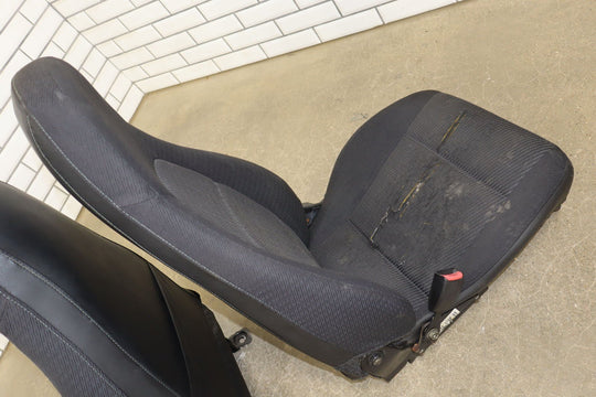 99 - 00 Mazda Miata NB Pair Cloth Bucket Seats Manual Adjustments *Torn*