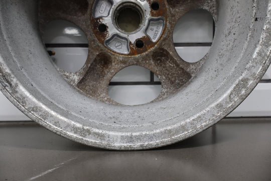 99 - 00 Mazda Miata NB Single (1) 14x6 Wheel Silver 5 Spokes *Curbed*