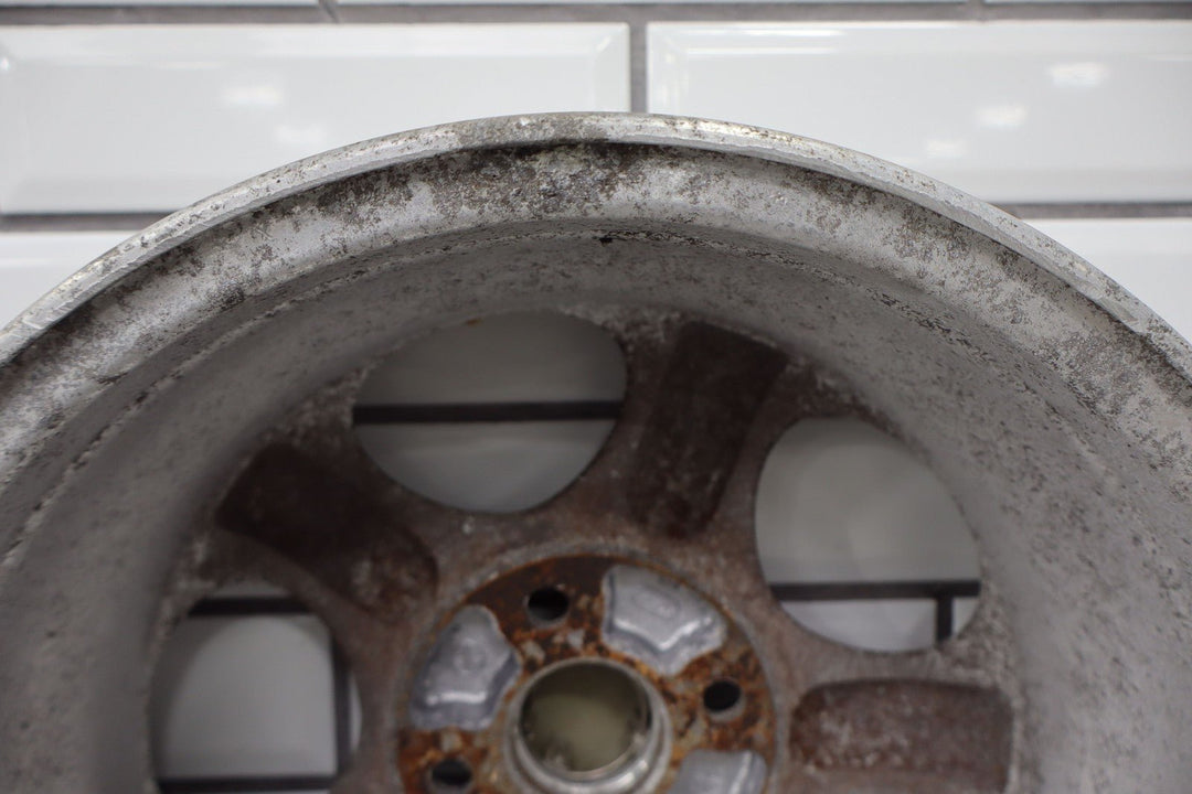 99 - 00 Mazda Miata NB Single (1) 14x6 Wheel Silver 5 Spokes *Curbed*