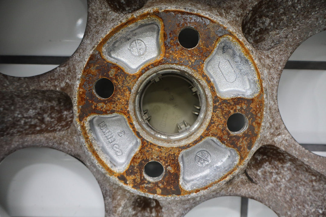 99 - 00 Mazda Miata NB Single (1) 14x6 Wheel Silver 5 Spokes *Curbed*