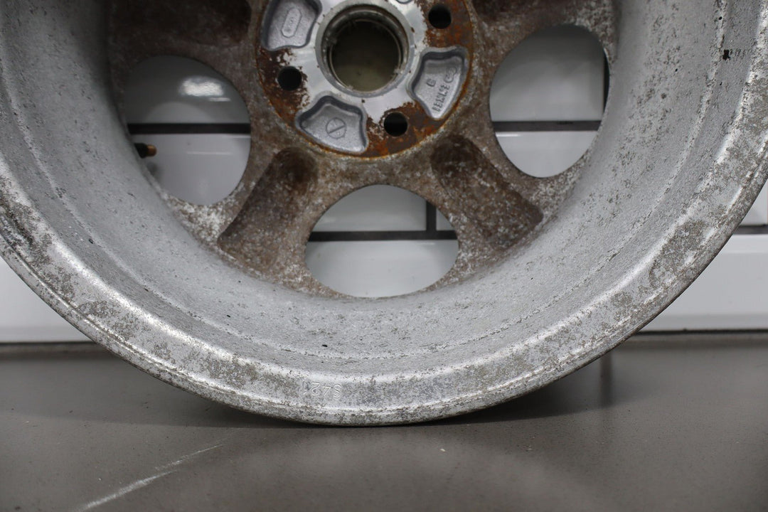 99 - 00 Mazda Miata NB Single (1) 14x6 Wheel Silver 5 Spokes *Curbed*