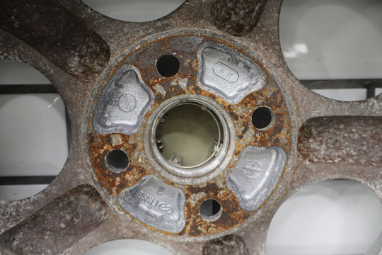 99 - 00 Mazda Miata NB Single (1) 14x6 Wheel Silver 5 Spokes *Curbed*