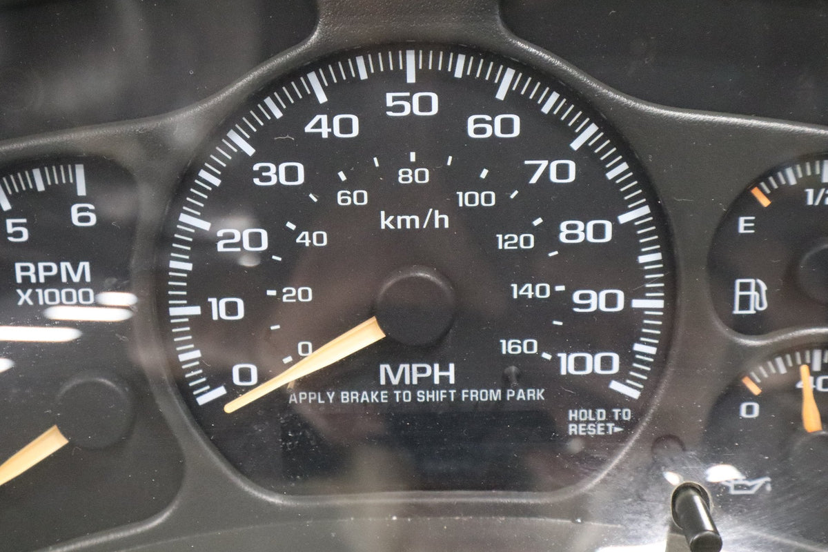 99-02 Chevrolet Silverado 4.3L Cluster 160372 Miles