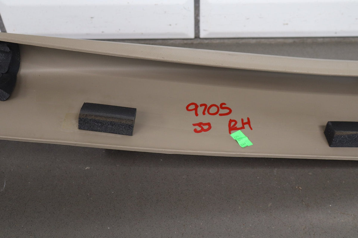 99-02 Chevrolet Silverado A Pillar Trim Pair Tan 52D OEM