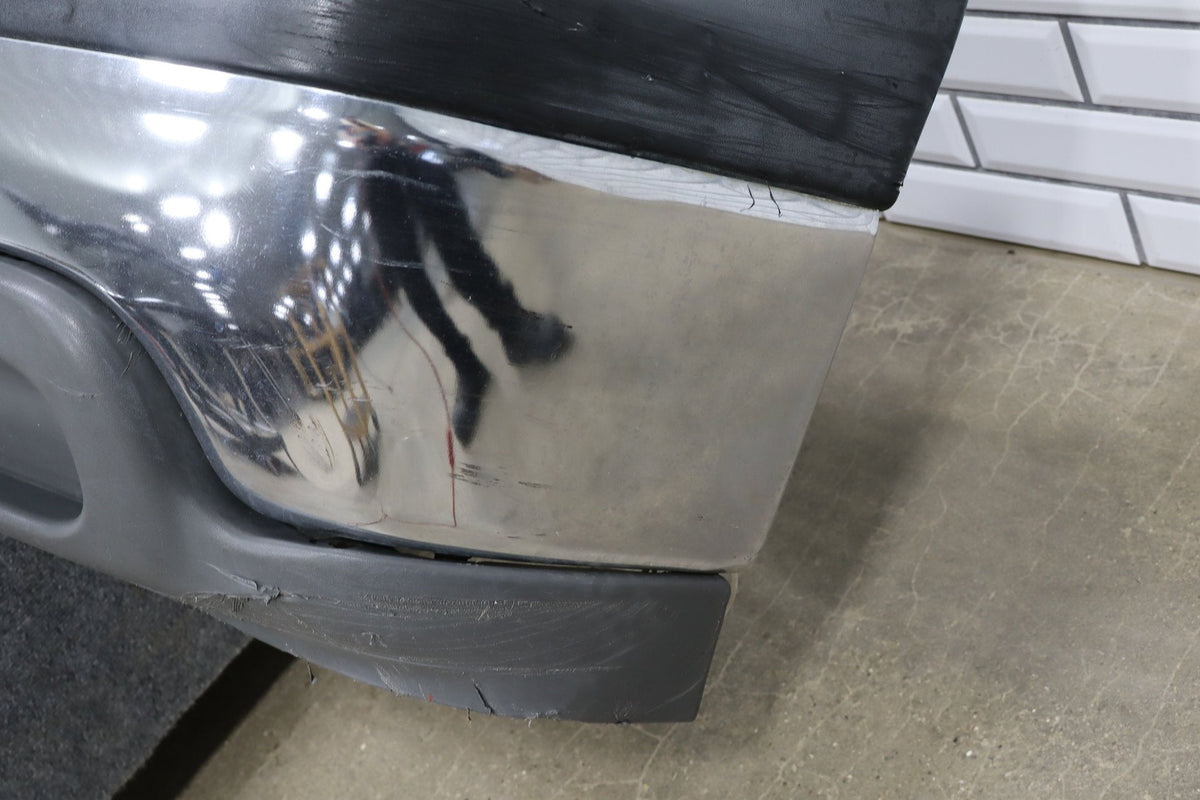 99-02 Chevrolet Silverado Chrome Front Bumper Color 51