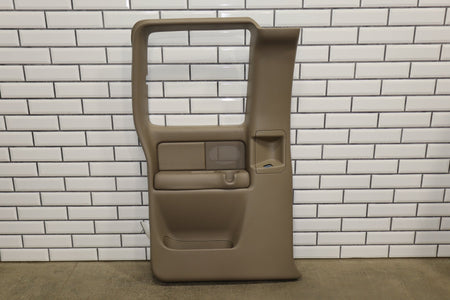 99-02 Chevrolet Silverado Ext Cab Door Panel Set Tan 52D